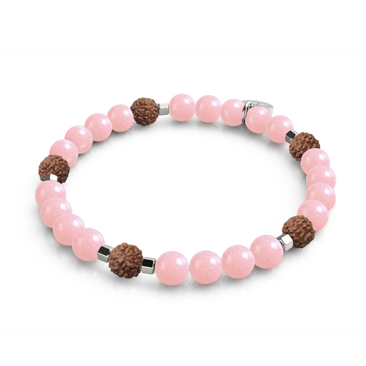 Light Of Nirvana | Gemstone x Lumos Rudraksha |  Mala Bracelet